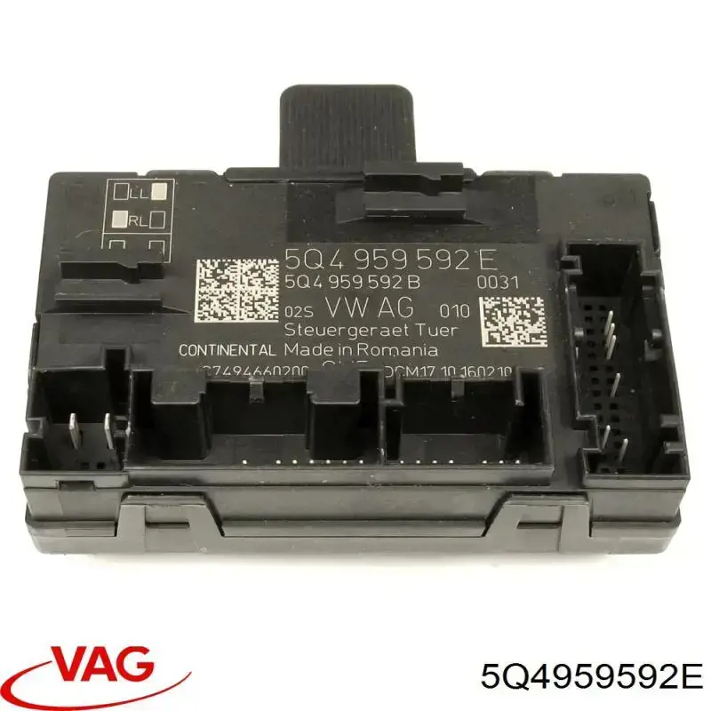 Comprar 5Q4959592E VAG Unidad de confort de la puerta delantera