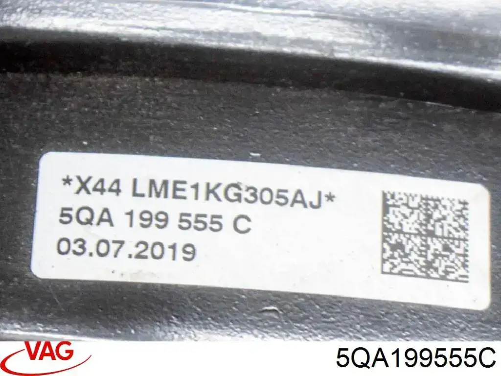 Soporte izquierdo de la transmisión 5QA199555C VAG