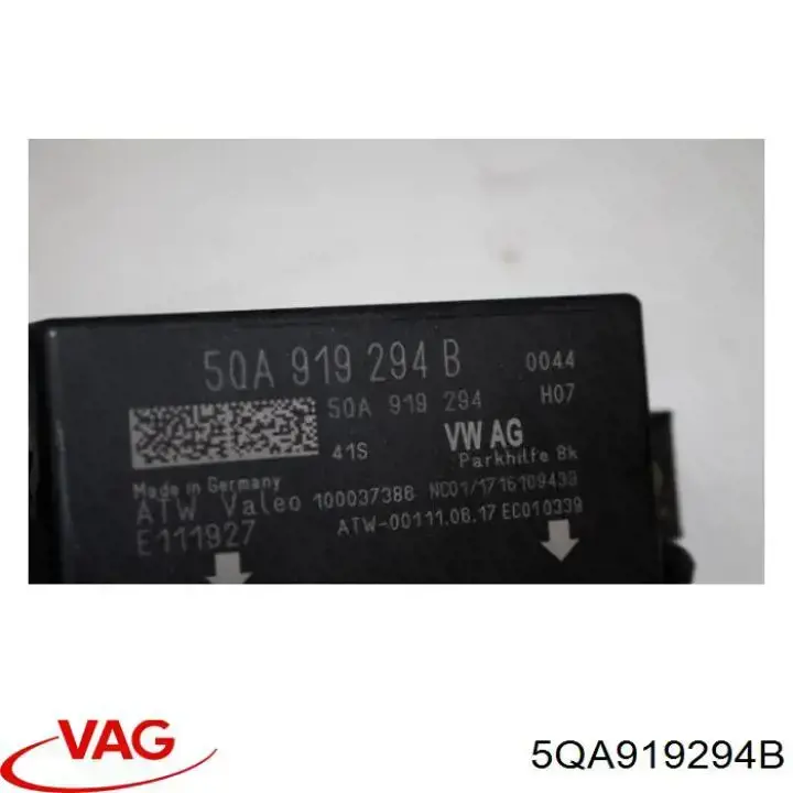 Módulo de control del asistente de aparcamiento VAG 5QA919294B precio, desde 69,70 EUR