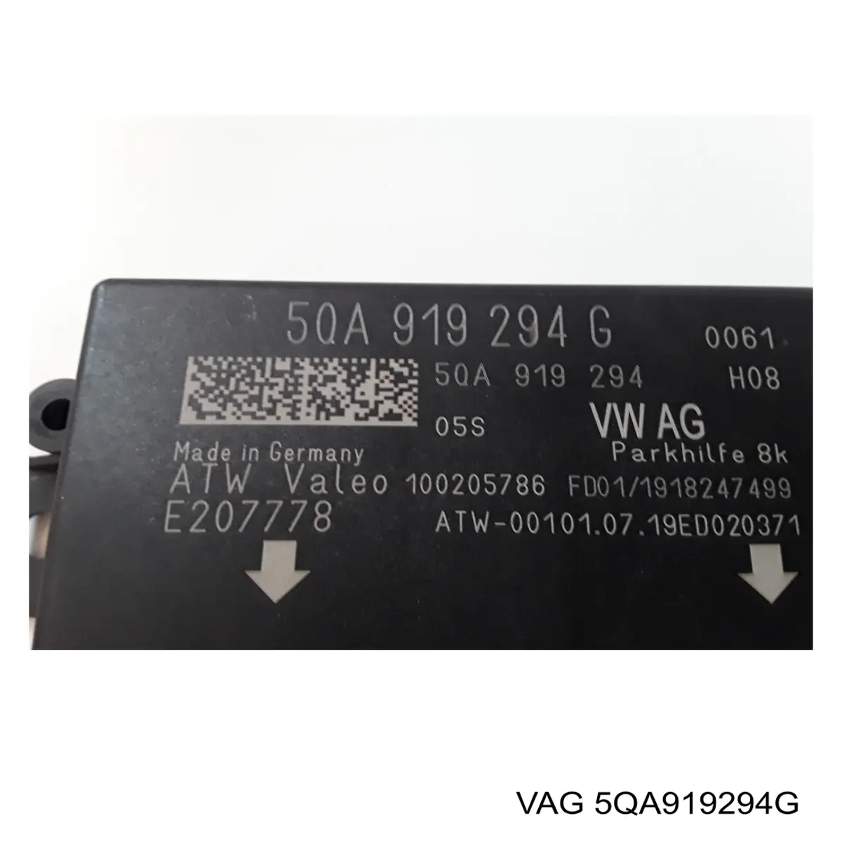 5QA919294G VAG unidad de control, auxiliar de aparcamiento