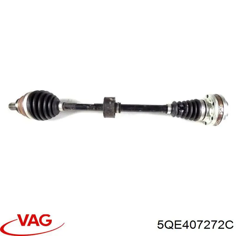 Comprar 5QE407272B VAG Semieje delantero derecho