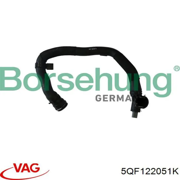Comprar 5QN122051 VAG Manguera inferior del radiador