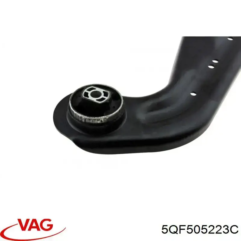 Brazo longitudinal inferior izquierdo de la suspensión trasera VAG 5QF505223C precio, desde 37,73 EUR
