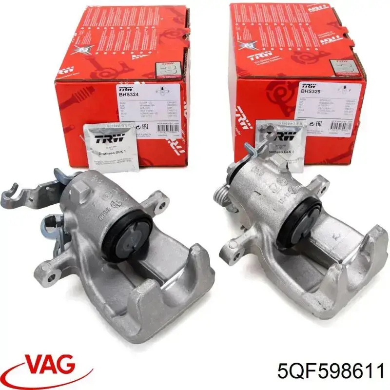Comprar 5QF598611 VAG Cubo de rueda, Eje trasero