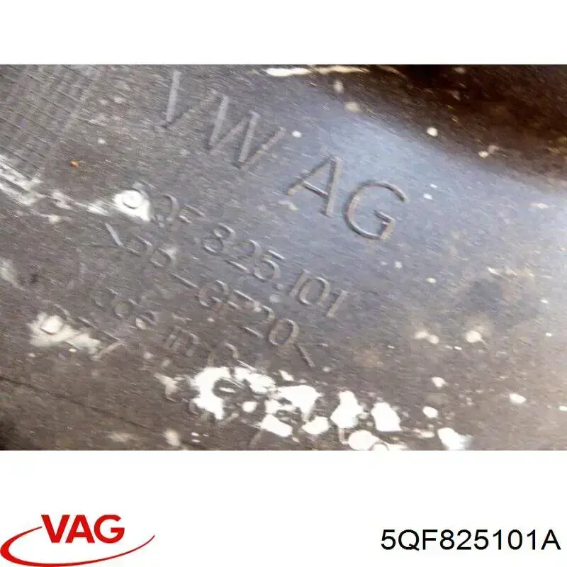 Protección inferior trasera izquierda VAG 5QF825101A precio, desde 72,54 EUR