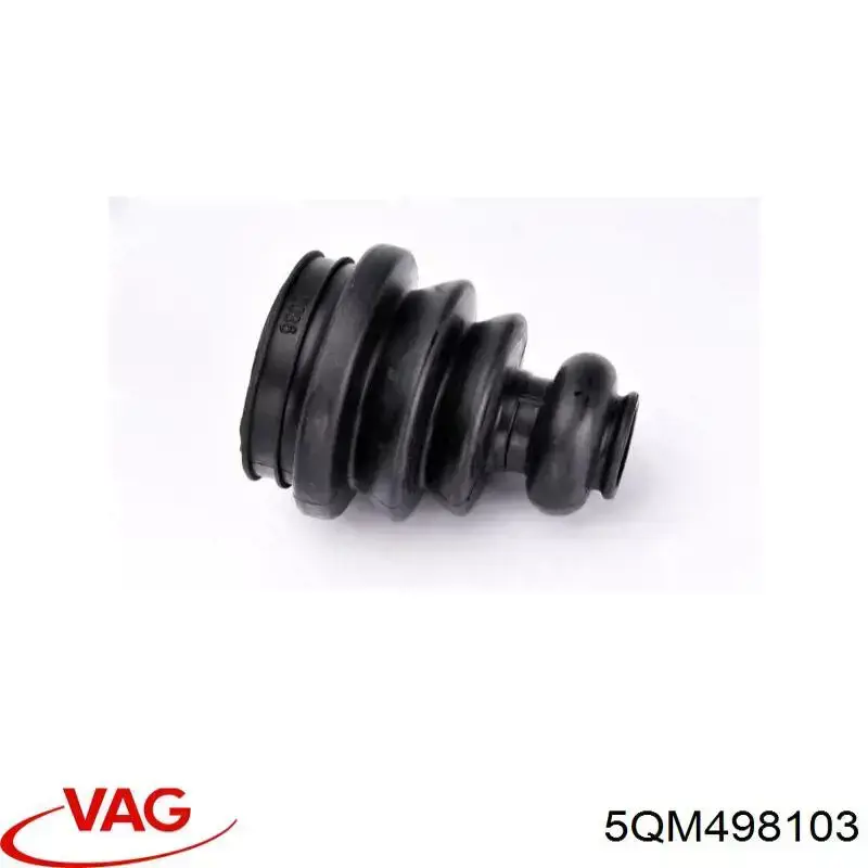 Junta homocinética interna delantera 5QM498103X VAG