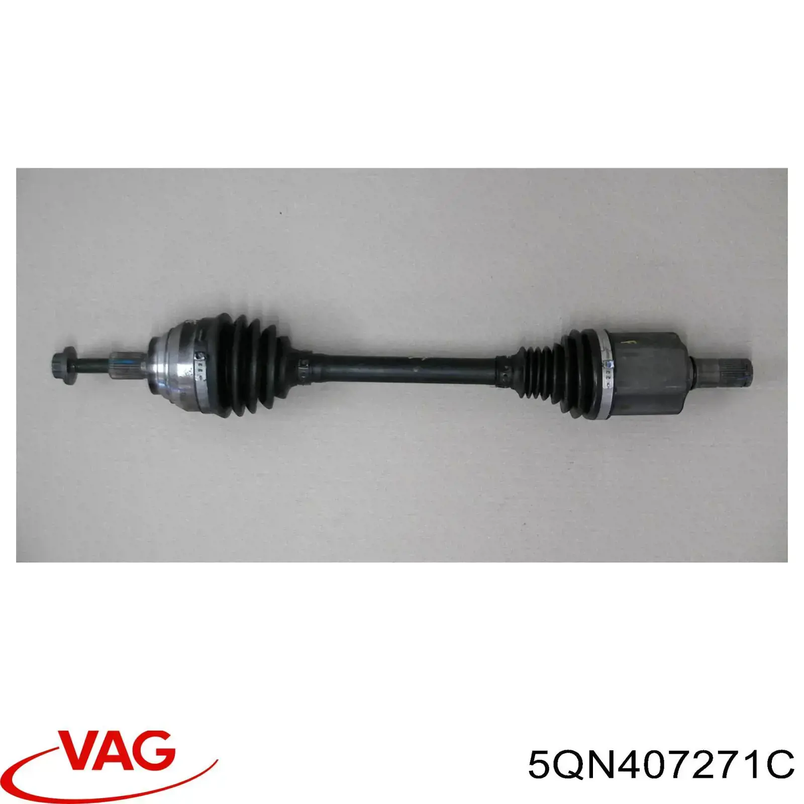 Semieje delantero izquierdo VAG 5QN407271C precio, desde 151,49 EUR
