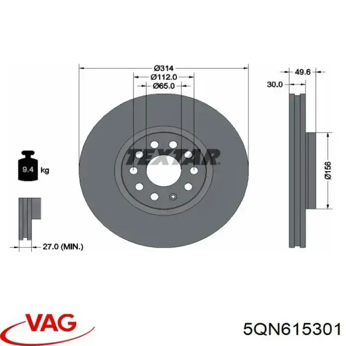 5QN615301 VAG