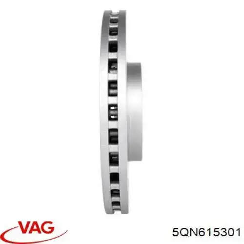 Frenos delanteros VAG 5QN615301 precio, desde 44,27 EUR