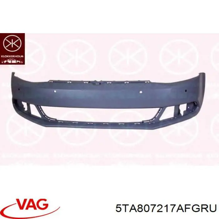 Parachoques delantero VAG 5TA807217AFGRU precio, desde 355,68 EUR