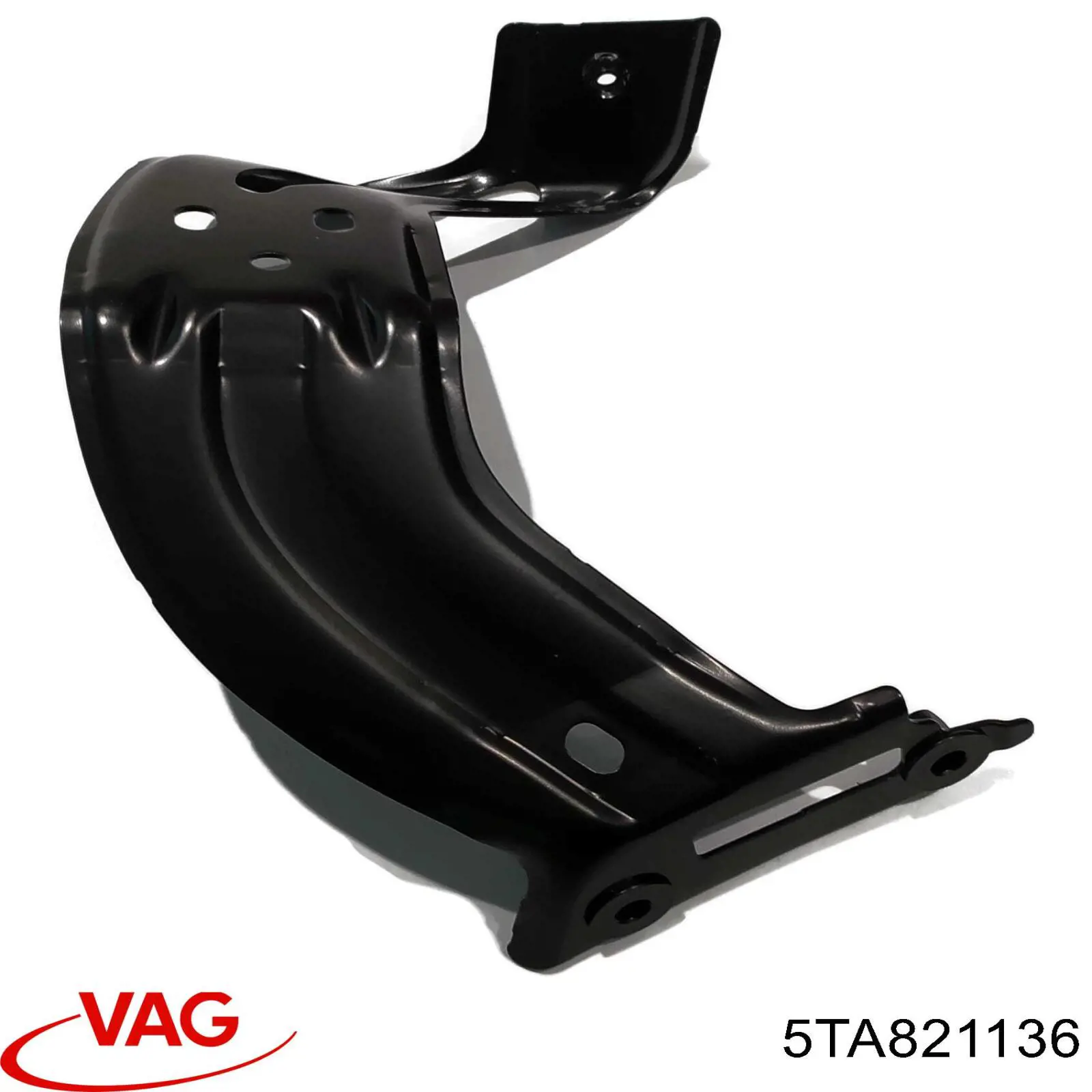 5TA821136 VAG Soporte delantero de guardabarros delantero derecho