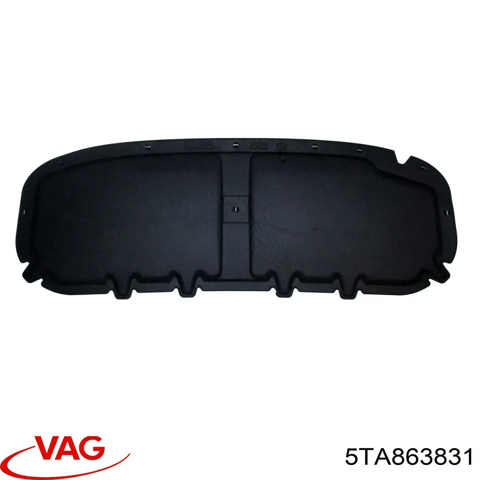 Insonorizante de motor VAG 5TA863831 precio, desde 41,53 EUR