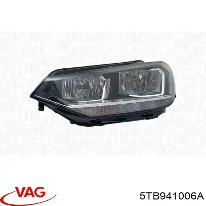 Faro derecho para Volkswagen Touran 3 (5T1)