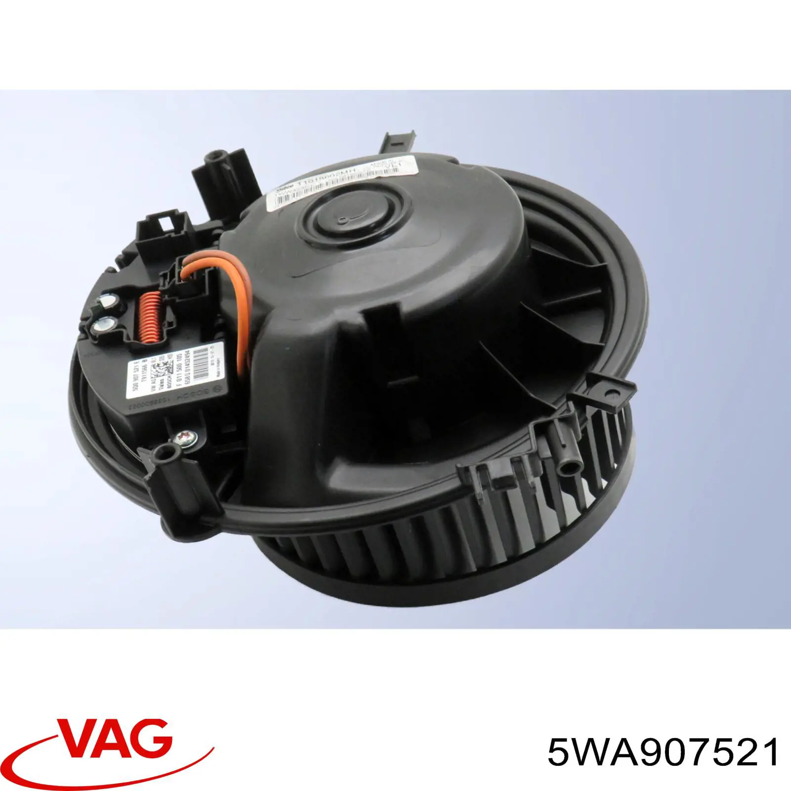 5WA907521 VAG control de velocidad de el ventilador de enfriamiento (unidad de control)