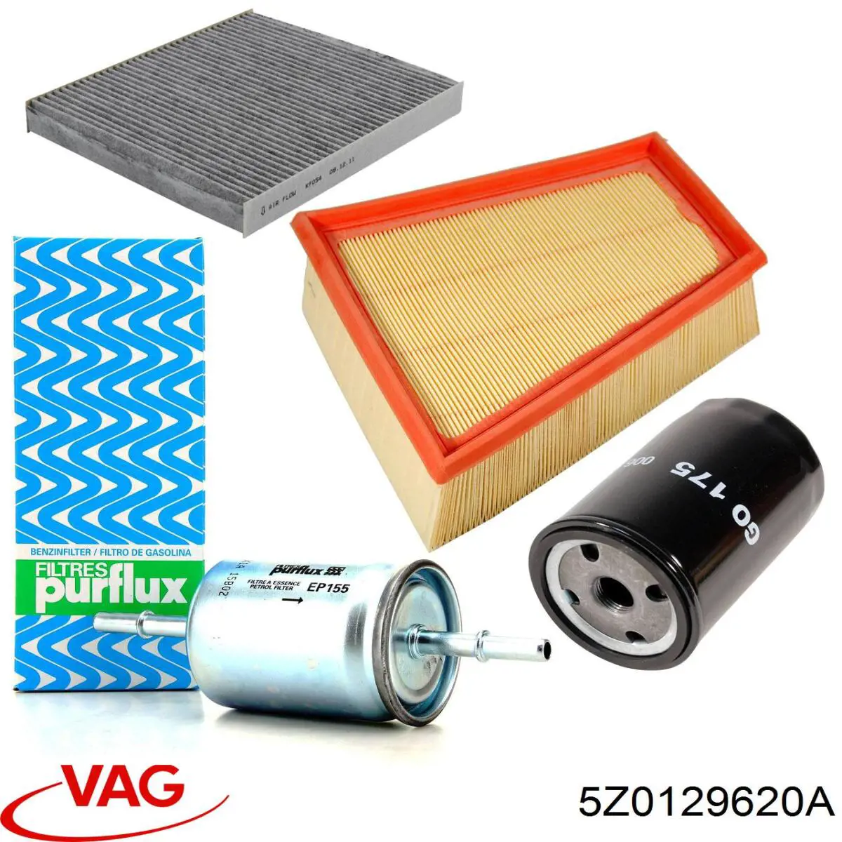 Filtro aire VAG 5Z0129620A