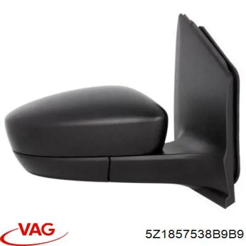 Cubierta de espejo retrovisor derecho VAG 5Z1857538B9B9 precio, desde 16,43 EUR