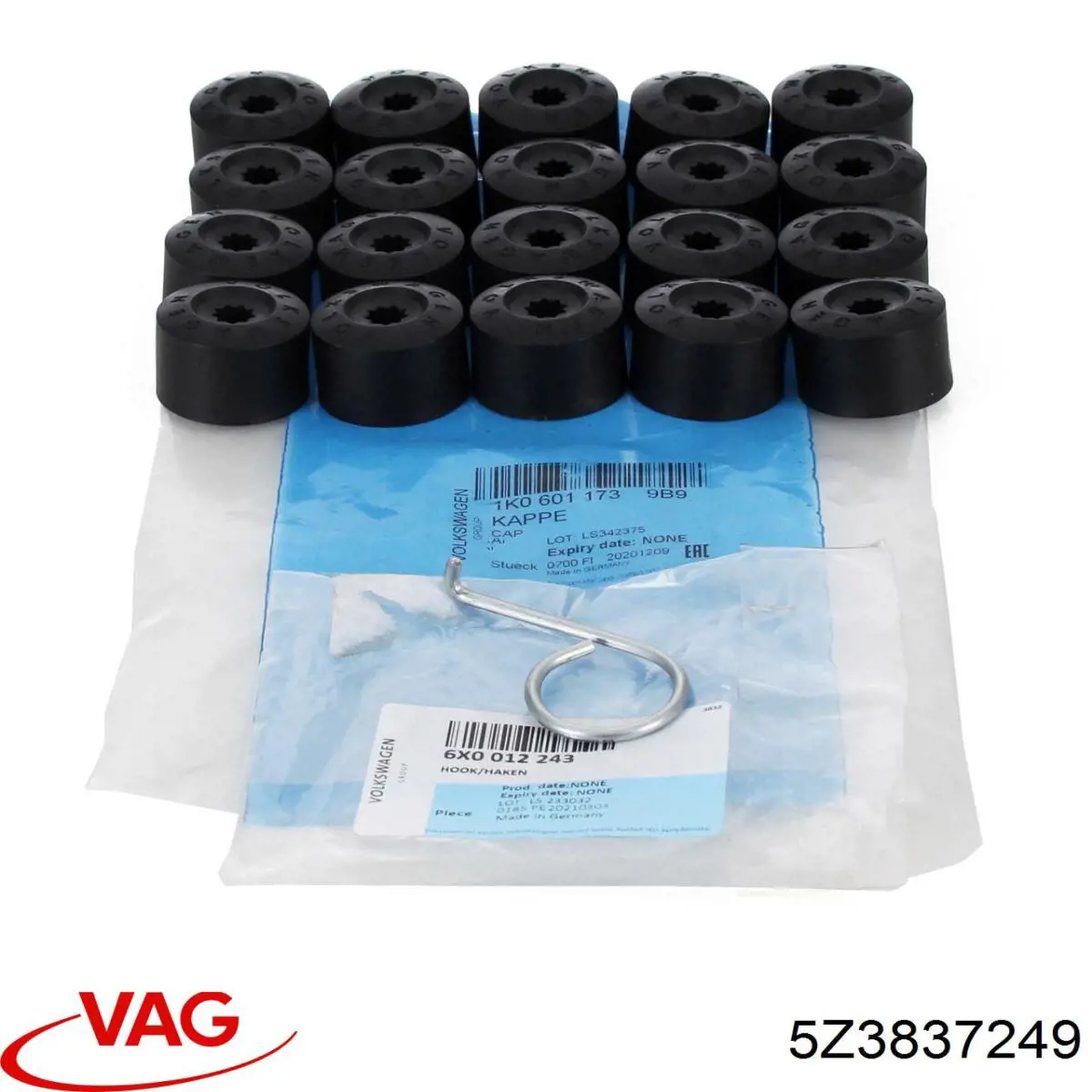 Comprar 5Z3837249 VAG Limitador de apertura de puerta delantera