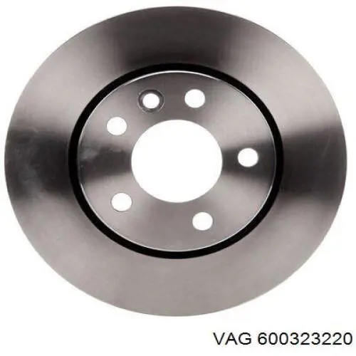 600323220 VAG disco de freno trasero