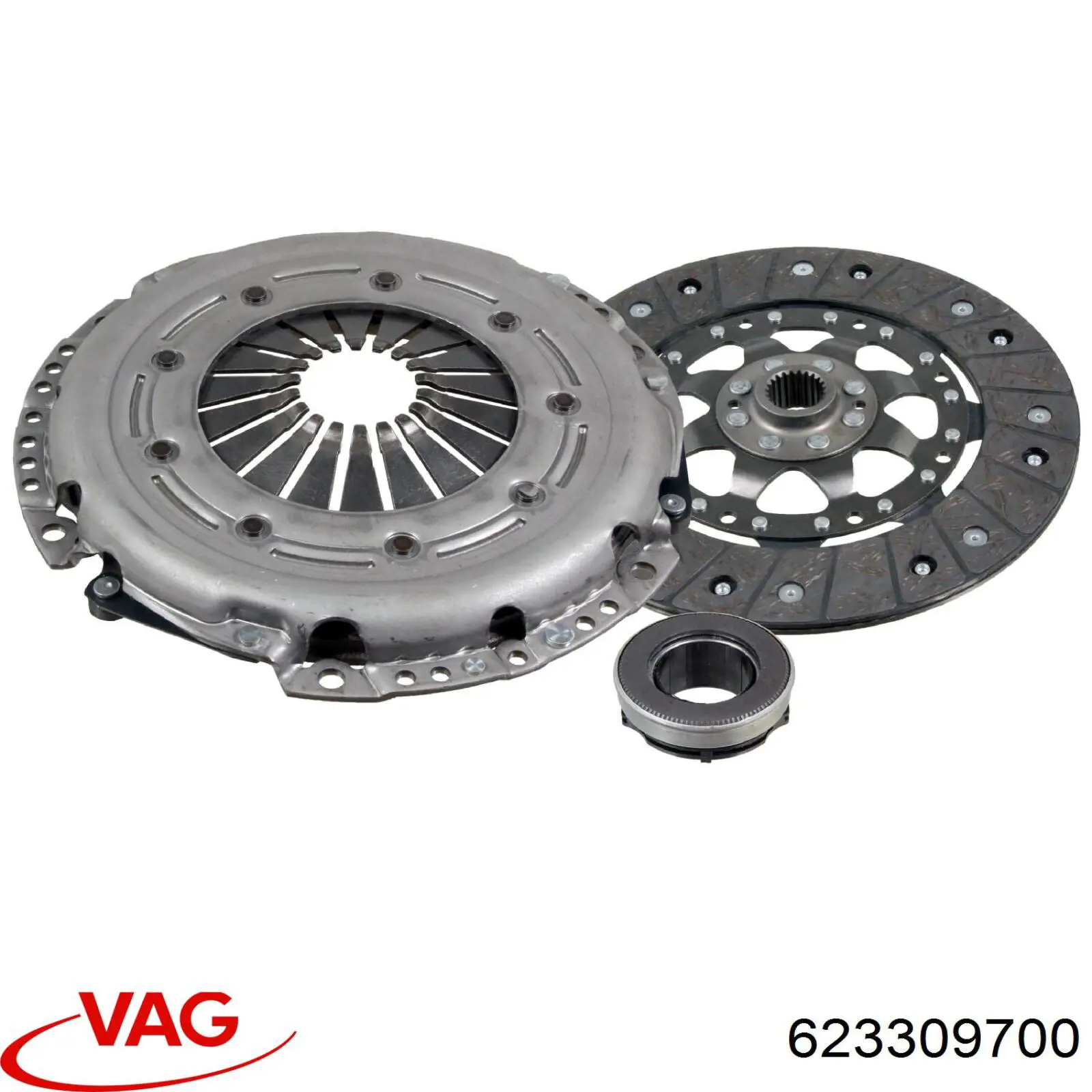 623 3097 00 VAG kit de embrague (3 partes)