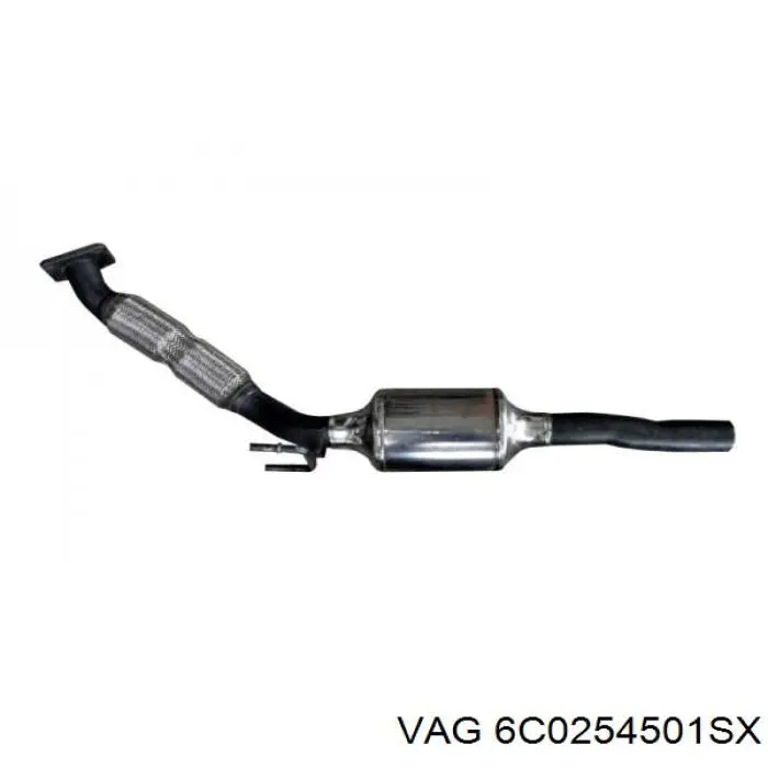 Silenciador, sección delantera VAG 6C0254501SX precio, desde 498,87 EUR