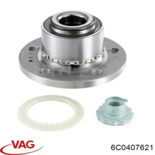 Cubo de rueda delantero Seat Ibiza 5 KJ1, KJG