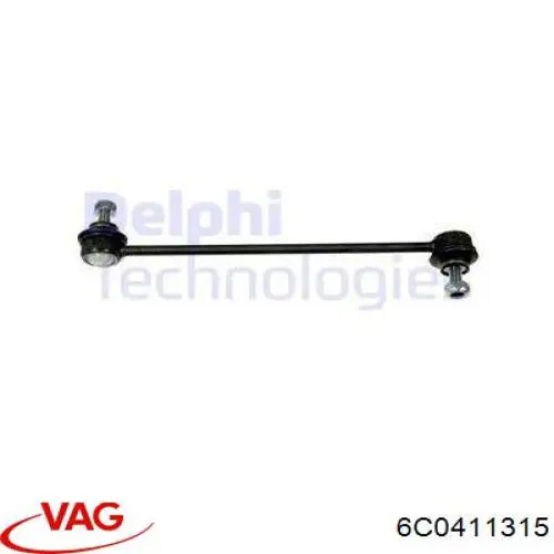 Soporte de barra estabilizadora delantera Seat Ibiza 5 KJ1, KJG