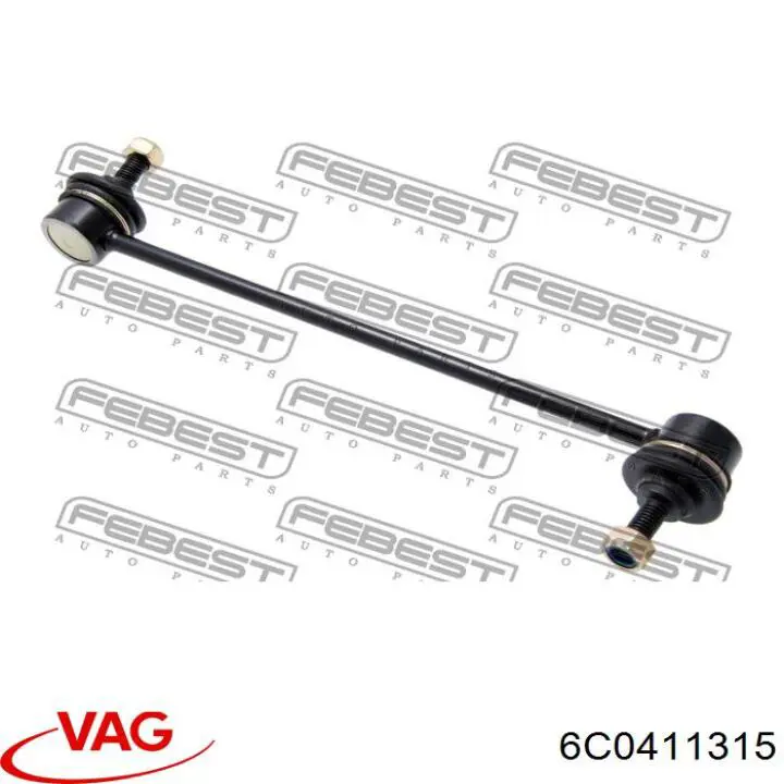 6C0411315 VAG soporte de barra estabilizadora delantera