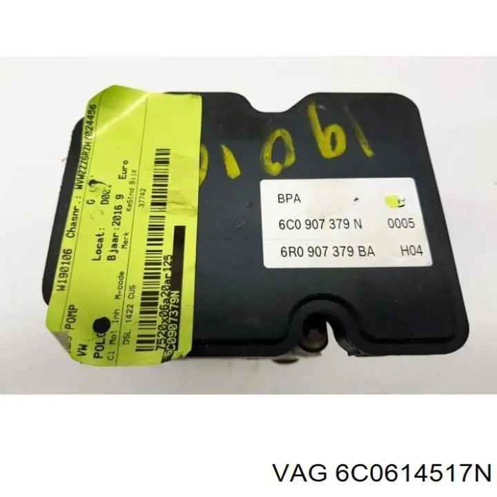 6C0614517N VAG Unidad de control ABS hidráulico