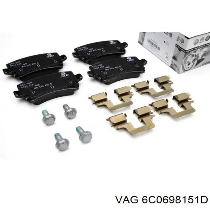 Pastillas de freno delanteras Seat Ibiza 5 KJ1, KJG