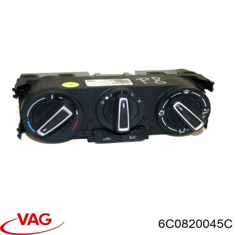 6C0820045G VAG Unidad de control de la ventilación