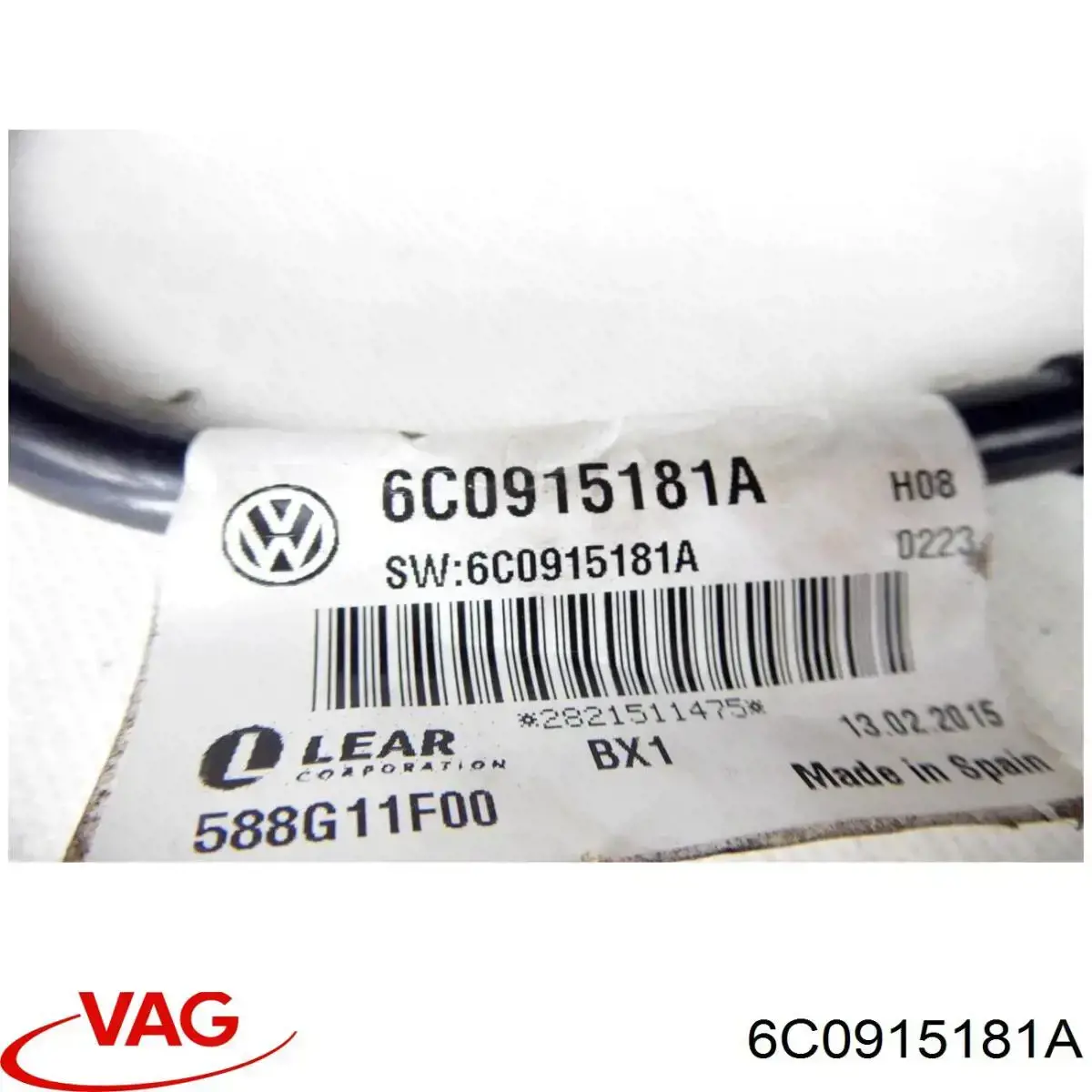 Comprar 6C0915181A VAG Cable de masa de batería