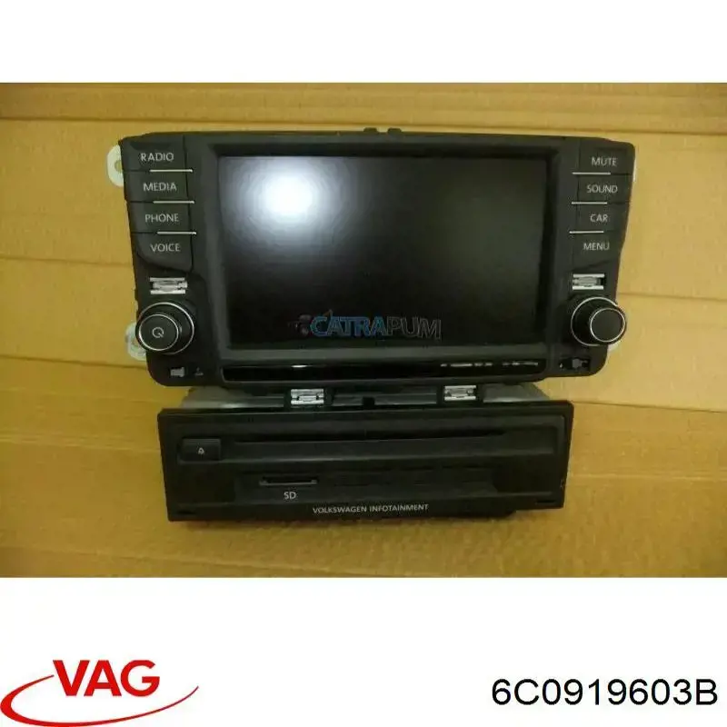 Pantalla multifunción VAG 6C0919603B precio, desde 399,30 EUR