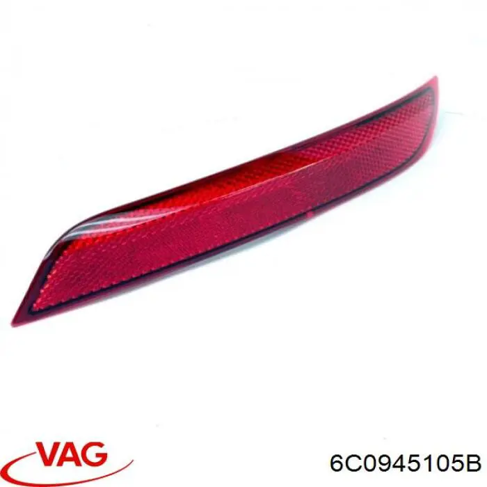 Comprar 6C0945105B VAG Reflector de parachoques trasero