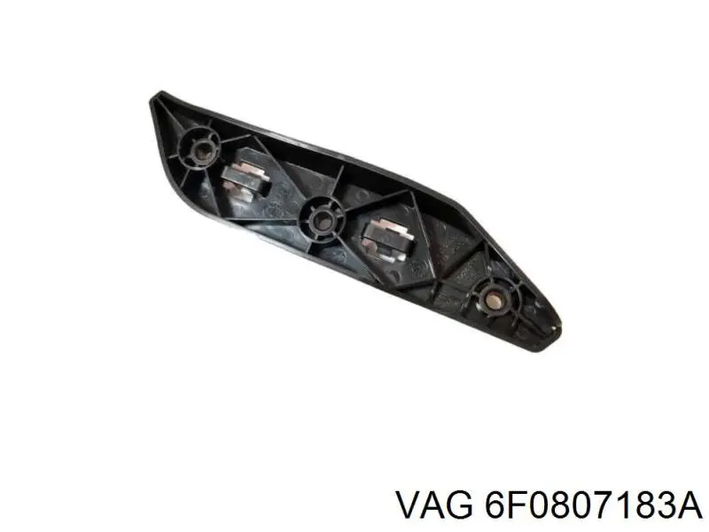 6F0807183A VAG Soporte de parachoques delantero izquierdo