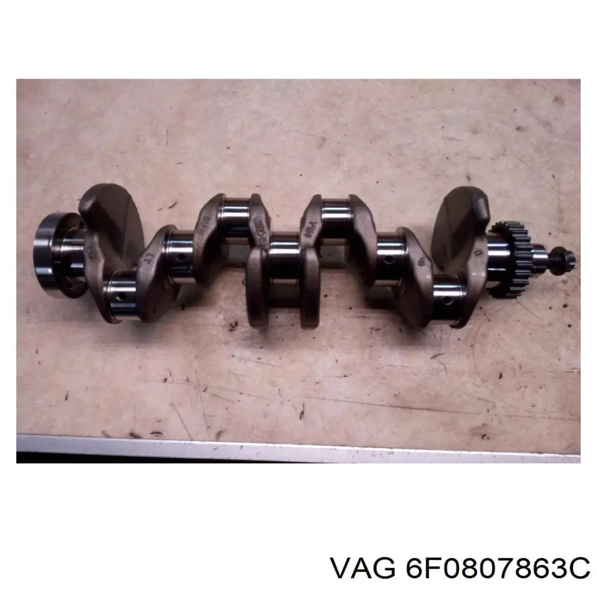 6F0807863C VAG Relleno de parachoques trasero