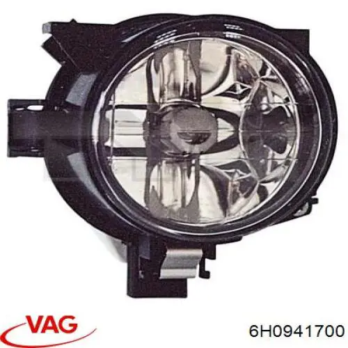 Faro antiniebla derecho 6H0941700A VAG