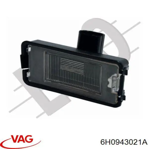 Lampara de matricula VAG 6H0943021A precio, desde 10,61 EUR