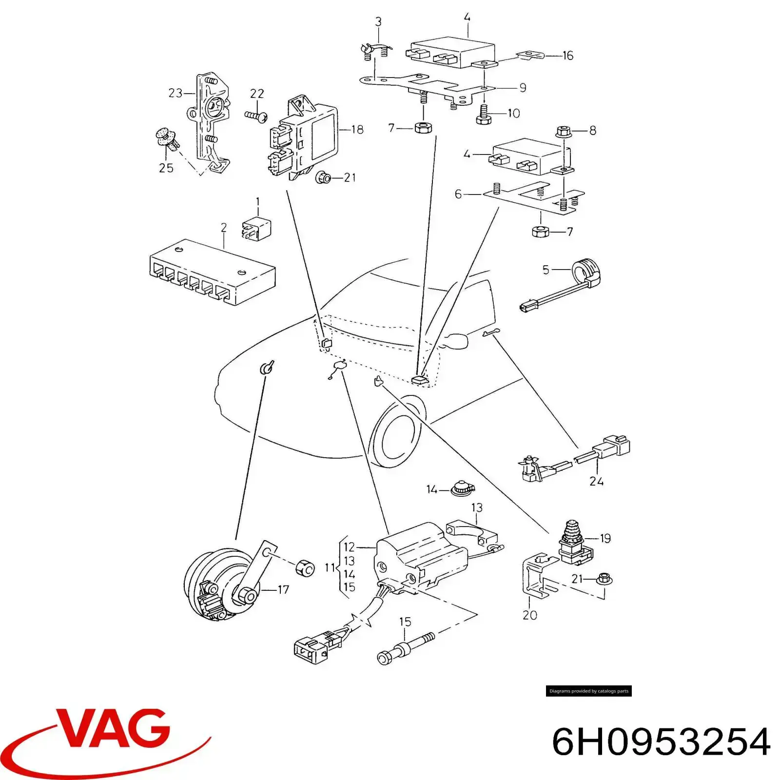 Comprar 6H0953254 VAG 