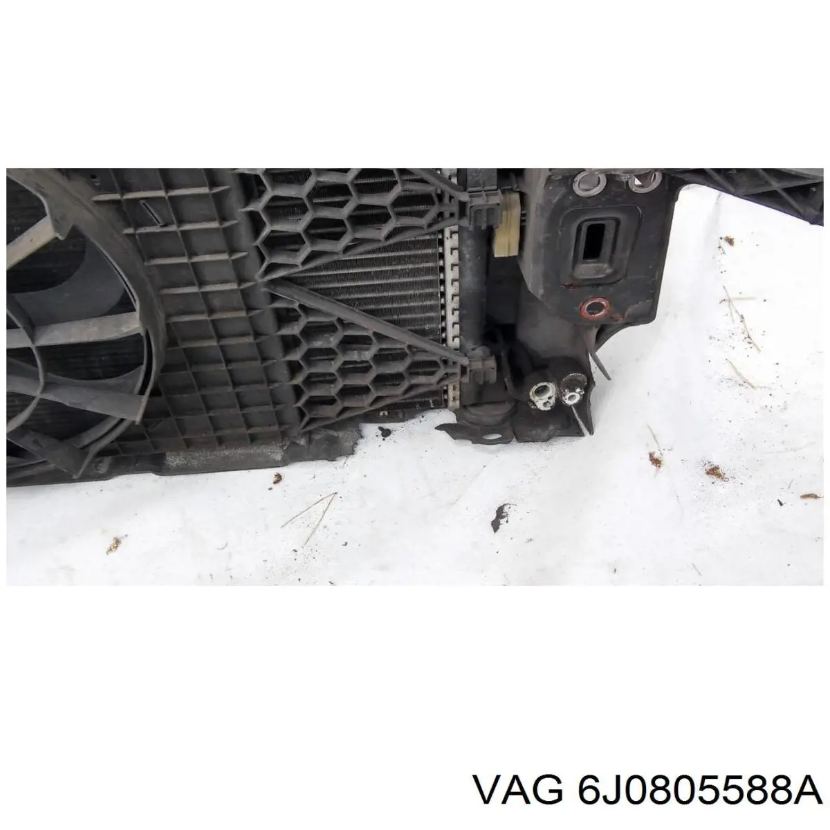 Soporte de radiador completo Seat Ibiza 4 6J5, 6P1