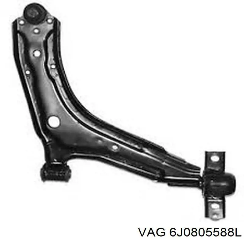 Soporte de radiador completo Seat Ibiza 4 6J5, 6P1