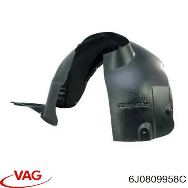 Guardabarros interior derecho, aleta delantera VAG 6J0809958 precio, desde 23,82 EUR