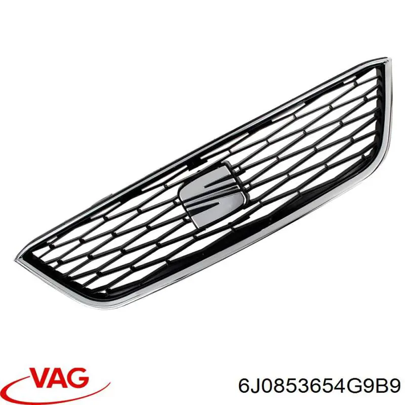 6J0853654G9B9 VAG panal de radiador