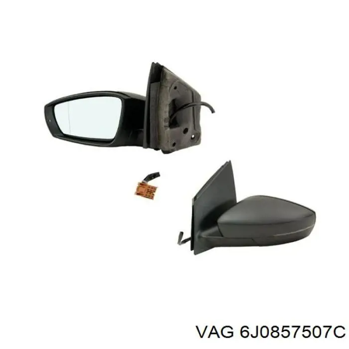 Espejo de retrovisor izquierdo E2501 SPJ