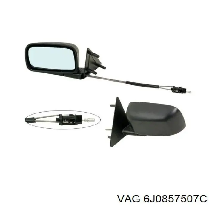 Espejo izquierdo SPJ E2501 precio, desde 77,36 EUR