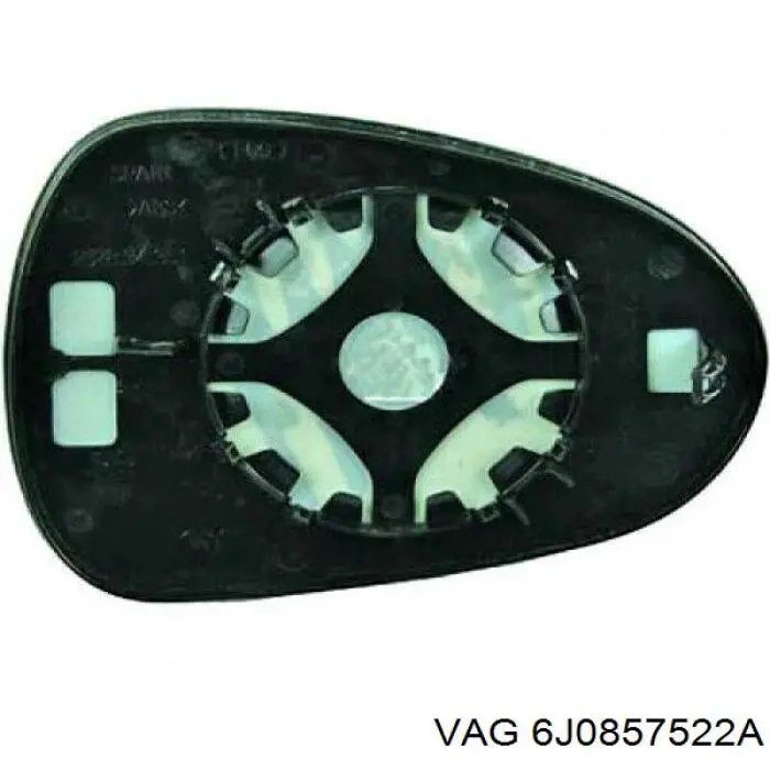 6J0857522A VAG cristal de espejo retrovisor exterior derecho