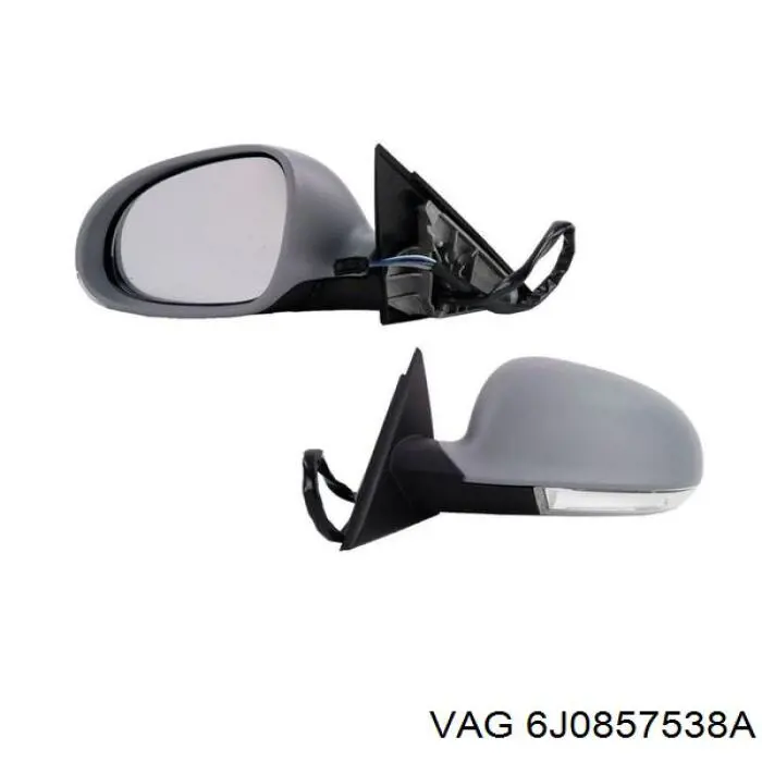 Comprar 6J0857538A VAG Cubierta De Espejo Retrovisor Derecho