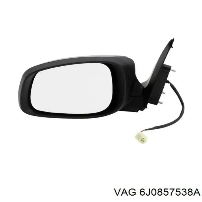 Cubierta De Espejo Retrovisor Derecho 6J0857538A VAG