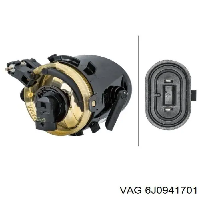 Luces antiniebla  izquierdo VAG 6J0941701 precio, desde 65,41 EUR