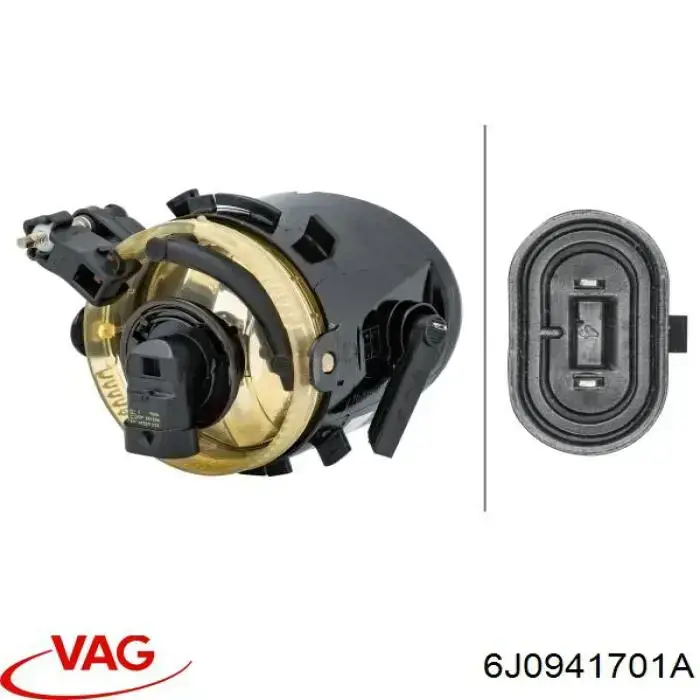 Luces antiniebla  izquierdo VAG 6J0941701A precio, desde 65,41 EUR