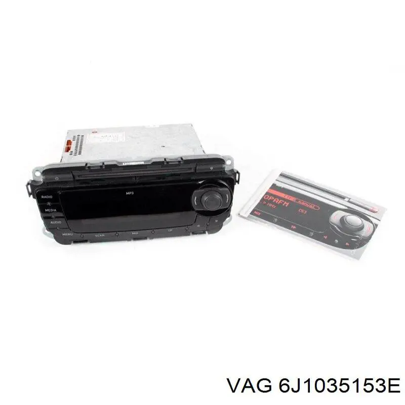 6J1035153E VAG Radio AM/FM